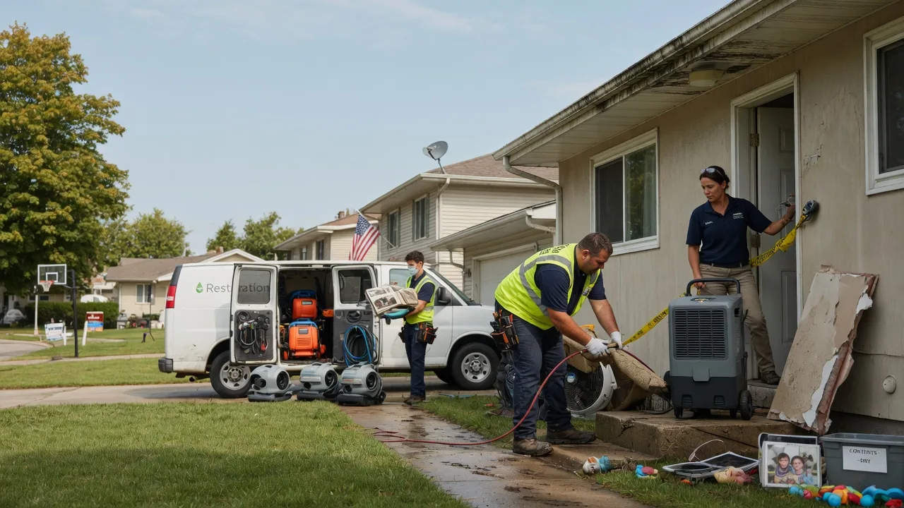 Water Damage Restoration in Lansing, OH near me